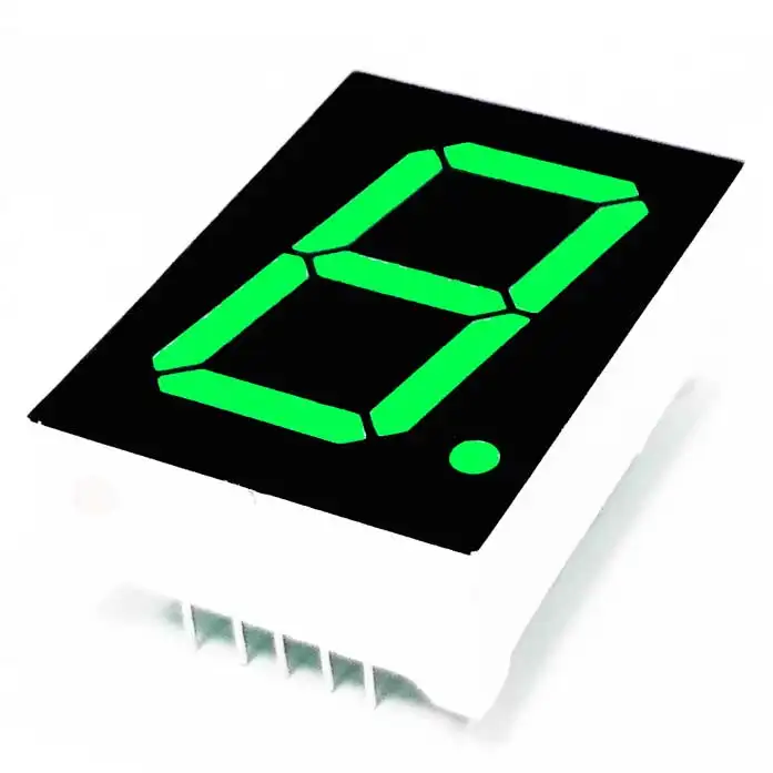 1 inch 7 segment display module green color cathode 34mm seven segment led display