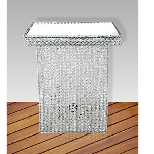 crystal candle holder/crystal votive/table centerpiece lantern and candle jar pots glass candle holder table centerpiece for wed - Product Image 2