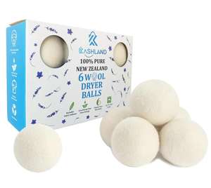 Palline per Asciugatrice in <span class=keywords><strong>Lana</strong></span> Organica Personalizzabili, Ecologiche e Riutilizzabili, <span class=keywords><strong>Ammorbidente</strong></span> per Tessuti, Dimensioni 7cm, Nuove Palline per Bucato in Sacchetto di Cotone - Product Image 2