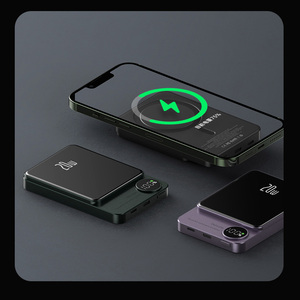 XTW centrale électrique portable chargeurs de batterie de téléphone portable type c câble magnétique sans fil <span class=keywords><strong>chargeur</strong></span> rapide batterie externe 5000mah - Product Image 4
