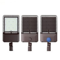 Lampadaire LED haute efficacité de type boîte à chaussures, étanche IP65, pour usage extérieur commercial, routier, autoroute, municipal