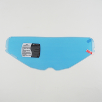 Film anti-buée personnalisable pour visière de casque MX702, lentille transparente, inserts de visière à clipser, autocollant étanche pour accessoires LS2