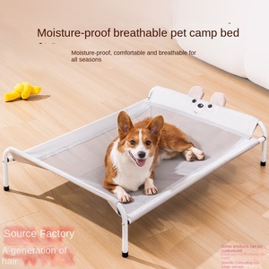 Haustier-Campingbett - Feuchtigkeitsbeständig, Ganzjahresnutzung, Atmungsaktives Netzgewebe, Kratzfest, Robustes Hundesofa - Product Image 2