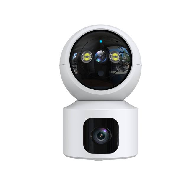 New Smart Home 4.0MP Tuya Smart WIFI Security Camera Double Lens PST-E11-4MP