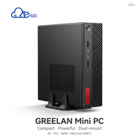 Mini PC Thin Client Intel Celeron J4125 N5095 Windows 11, Computadora de Escritorio Compacta con Logotipo Personalizado para Laboratorios Escolares y Oficinas