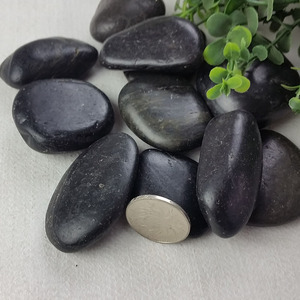 Piedras de Río Negras Pulimentadas al por Mayor, Piedras de Caliza para Caminos y Jardines - Product Image 4