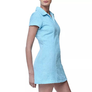 Vestito Casual da Donna in Spugna di Cotone 100% Estivo, Vendita Calda 2022 - Product Image 4