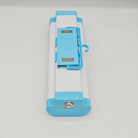 Lampe de camping rechargeable avec fonction de batterie externe Dispositif d'éclairage d'urgence avec batterie au lithium pour l'extérieur