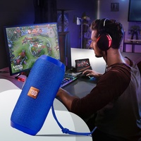 Altavoz Inalámbrico Mini para Exteriores T&G TG117 de Fábrica OEM, con Bluetooth 5.4, Resistente al Agua, con Ranura para Tarjeta USB y TF