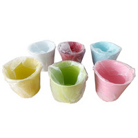Mini pot à fleurs en métal de 3 pouces de hauteur, porte-crayons, seau à fleurs mignon en étain