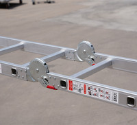 Escalera de Aluminio Plegable Multiusos de Alta Resistencia a Bajo Precio, Escalera de Aluminio Portátil Fabricante en China