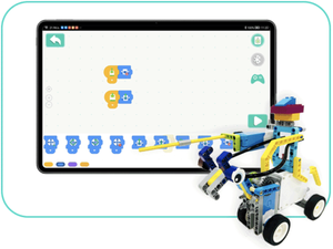 Lõi ICBricks-2.0 Bộ Giáo dục phiên bản wedo2.0 EV37 Robot Kit microbit khoa học Đồ chơi hộp đóng gói quy mô 1:8 - Product Image 2