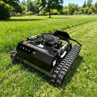 Tondeuse à gazon télécommandée, norme EPA Euro 5, robuste, coupe-herbe RC, vente directe d'usine, machine de tonte professionnelle pour jardin