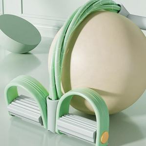 All'ingrosso per il Fitness bruciante grasso del pedale Sit up Assist Booster esercizio di tirare la corda pedale quattro tubo tenditore per le donne - Product Image 5