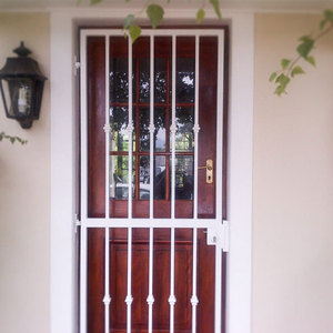 Galvanizado <span class=keywords><strong>DE</strong></span> SEGURIDAD puerta Exterior puerta <span class=keywords><strong>de</strong></span> hierro forjado para <span class=keywords><strong>casa</strong></span> residencial - Product Image 4
