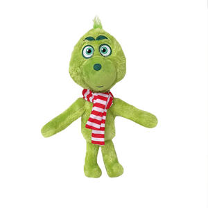 Vente en gros usine – Peluche Grinch de Noël 32 cm – Poupée verte Grinch inspirée de l'animation – Cadeaux de Noël - Product Image 4