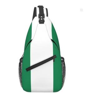 Drapeau israélien sac à bandoulière personnalisé de haute qualité sacs à dos à bandoulière sacs de poitrine fissure - Product Image 2