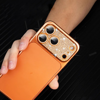 Protection d'objectif 3D Bling Diamant pour iPhone 17 Air, Film de Protection d'Objectif Brillant en Strass pour iPhone 17 Pro Max