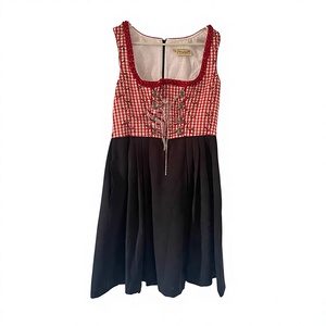 ชุดเดรส Dirndl สำหรับผู้หญิง ชุดประจำชาติเยอรมันสำหรับเทศกาล Oktoberfest ชุด Dirndl แท้ๆ ชุดเบียร์สำหรับผู้หญิง ชุดบาวาเรียน - Product Image 1
