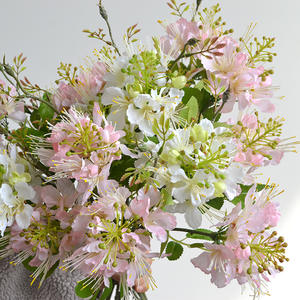 Flores <span class=keywords><strong>de</strong></span> seda artificiales <span class=keywords><strong>de</strong></span> Fénix dorado, decoración <span class=keywords><strong>de</strong></span> árbol <span class=keywords><strong>de</strong></span> simulación y arreglo Floral <span class=keywords><strong>de</strong></span> boda, decoración del hogar y accesorios para fotos - Product Image 4