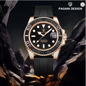 Pagani Design 1651 Automatic 8215 Mechanical 100M Waterproof Sapphire Glass Yacht Wristwatch - Product Image 1