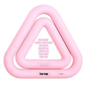 Ladies 7LBS 10LBS Non-Slip Silicone POWER Triangle <b>Dumbbells</b> Set Gym Equipment for <b>Weight</b> Strength Yoga Training Arm Exercise - Product Image 1