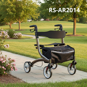 Déambulateur à roulettes – Idéal pour les utilisateurs de soins à domicile recherchant une mobilité facilitée avec un soutien amélioré pour une utilisation en intérieur et en extérieur - Product Image 1