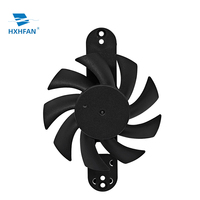 Ventilateur de refroidissement à air OEM ODM 8015-3 DC 80x80x15mm étanche IP68 sans cadre 12V avec roulements à billes et pales en plastique pour utilisation en chargeur de VE