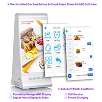Affichage numérique à écran tactile LCD double face 8 pouces FYD-868 PLUS X, Android 8.1, Wifi, affichage de menu de table, vente chaude
