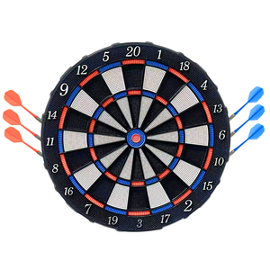 Cible <span class=keywords><strong>de</strong></span> fléchettes silencieuse à pointes souples avec <span class=keywords><strong>support</strong></span> <span class=keywords><strong>de</strong></span> table, cible <span class=keywords><strong>de</strong></span> fléchettes en plastique insonorisante pour intérieur, maison et bureau - Product Image 3