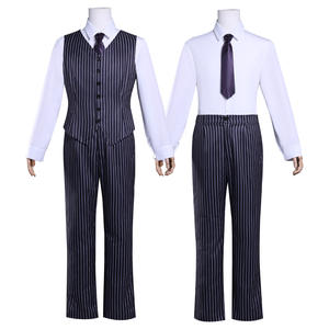 Disfraz de Cosplay de <span class=keywords><strong>la</strong></span> <span class=keywords><strong>Familia</strong></span> <span class=keywords><strong>Addams</strong></span> Temporada 2 para Halloween, Traje de Gomez para Adultos, Serie de TV, Tipo de Personaje Echo, Poliéster - Product Image 5