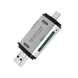 SDX Micro SDXC เครื่องอ่านบัตร USB 3.0 Type C 2 in 1สำหรับโทรศัพท์มือถือและคอมพิวเตอร์ - Product Image 1
