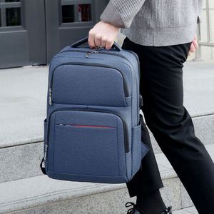 New Style USB Men's Business College Waterproof Sports Premium Large Capacity Bagpack Travel Back Pack <b>Laptop</b> Bag <b>Backpacks</b> - Product Image 4