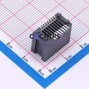 HEV16LP03BK Gold Finger <b>Connector</b> SMD,P=1.27mm <b>Connector</b> ( <b>Connector</b> Type: EDGE SLOT )( Pitch: 1.27mm )( Total PIN Count: 16P ) - Product Image 2