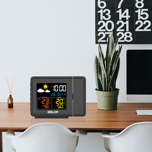 <strong>Radio</strong>-controlled Weather Station <strong>Clock</strong> with Projection <strong>Function</strong> - Product Image 6