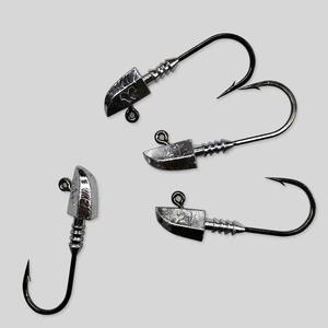 Salzwasser fisch köder mit Bleikopf lehre und Haken für Süßwasserboden-Barsch köder Jig Head Lure Kits enthalten - Product Image 1