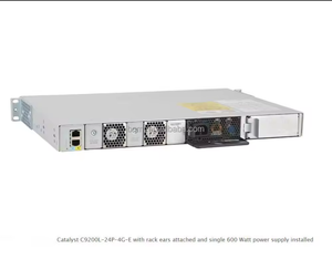 Commutateur réseau de données C9200L-24T-4G-E 9200L 24 ports avec 4x1G Uplink Ethernet, fonctions POE, SNMP, QoS - Product Image 2