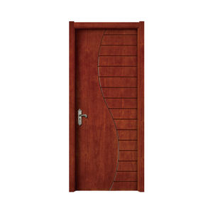 1 año de garantía Puerta interna de madera maciza Puerta interior del dormitorio <span class=keywords><strong>Pintu</strong></span> para oficina - Product Image 6