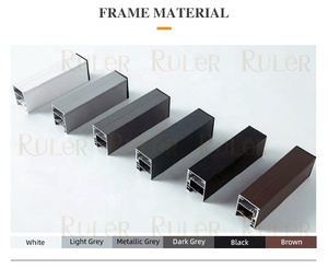 Tùy chỉnh kích thước lớn 20M chiều rộng cơ giới rèm cuốn ngoài trời Shades Zip theo dõi con lăn mù - Product Image 5