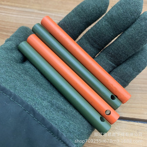 <b>Fire</b> Starter Magnesium Alloy 10x100mm Orange Military Green Outdoor Camping Survival <b>Tool</b> - Product Image 2