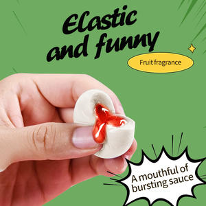 Toptan lal 3D Panda şekli sakızlı şeker düşük adedi Yummy yumuşak Fudge topu jöle ayı şişe tatlı meyveli şeker hiçbir katkı - Product Image 3