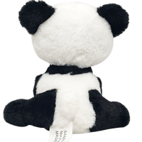 Nouveau design en gros personnalisé de haute qualité mignon mode OEM logo panda blanc noir doux ours en peluche jouet