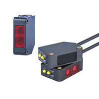 Nouveau produit design, détecteur photoélectrique à LED rouge avec distance de détection de 3 m, IP65