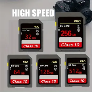 Carte mémoire <span class=keywords><strong>SD</strong></span>/CF noire de 512 Go, classe <span class=keywords><strong>10</strong></span>, V90, 256 Go, 128 Go, 64 Go, pour appareil photo numérique, tablette, PC, GPS, fente ExpressCard externe - Product Image 2