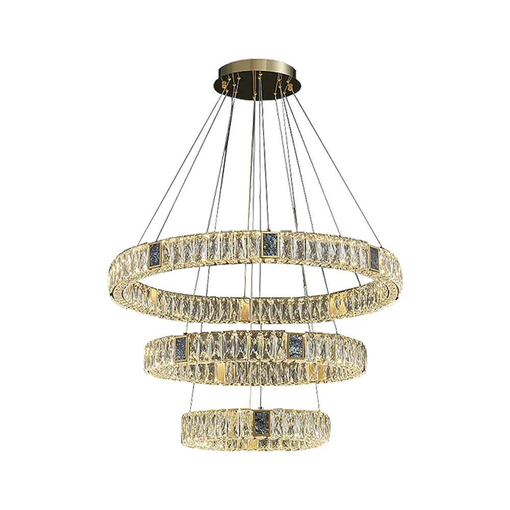 300w crystal chandelier modern luxury chandelier for dining room living room hotel dimmable 3 colors with remote