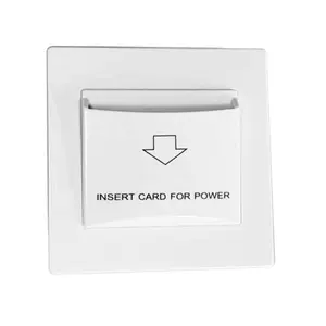 European smart hotel room key card power switch 40A 125KHz hotel saving switching power supply