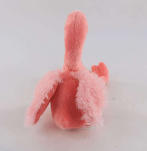 Peluche Flamant Rose Personnalisée Super Douce et Mignonne avec Broderie en Maille – Cadeau d'Anniversaire Adorable et Câlin - Product Image 4