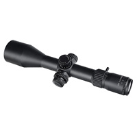Lunette de tir longue portée BoWei 5-25x56 FFP avec lentille optique HD, tube de 30 mm, illumination rouge et mise au point latérale