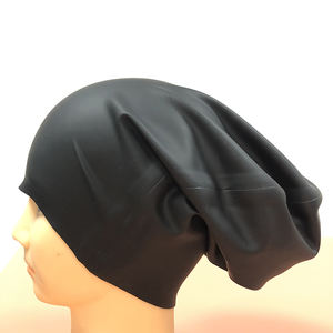 Grand <span class=keywords><strong>bonnet</strong></span> <span class=keywords><strong>de</strong></span> <span class=keywords><strong>bain</strong></span> adapté et flexible avec logo personnalisé, <span class=keywords><strong>bonnet</strong></span> <span class=keywords><strong>de</strong></span> <span class=keywords><strong>bain</strong></span> professionnel imperméable, <span class=keywords><strong>turban</strong></span>, <span class=keywords><strong>bonnet</strong></span> <span class=keywords><strong>de</strong></span> <span class=keywords><strong>bain</strong></span> en silicone - Product Image 3