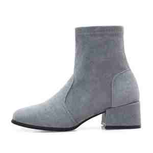 Femmina di spessore con stivali di modo di autunno e di inverno delle donne calze elastiche stivali con scarpe delle donne Britanniche - Product Image 6